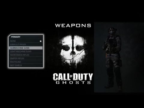 Call of Duty: Ghosts Оружие