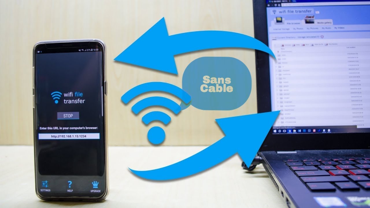 transferer-les-fichiers-du-telephone-au-pc-sans-cable-youtube