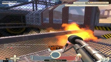 Team Fortress 2 HD video test Widescreen (ctf_convoy)