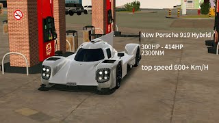 New Porsche 919 Hybrid racing setting for 300HP 414HP 2300NM (Car Parking Multiplayer)