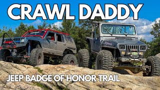 Jeep Badge of Honor Trail - Crawl Daddy at Rausch Creek Off-Road Park. Ready, Set, Crawl!