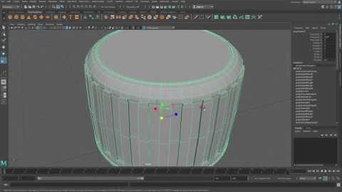 [Maya] Modeling a bottle cap