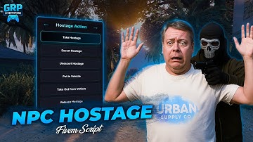 FiveM Sciprt | NPC Hostage System | [QBCore/QBOX/ESX] | GRP Development