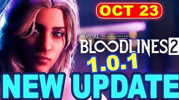 Vampire: The Masquerade - Bloodlines 2 Update 1.0.1 Patch-The Update That Finally Fixes Everything!