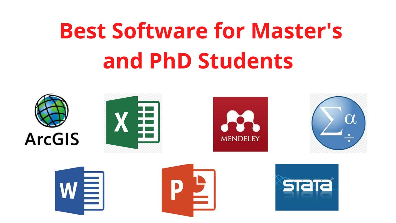 software for phd thesis writing