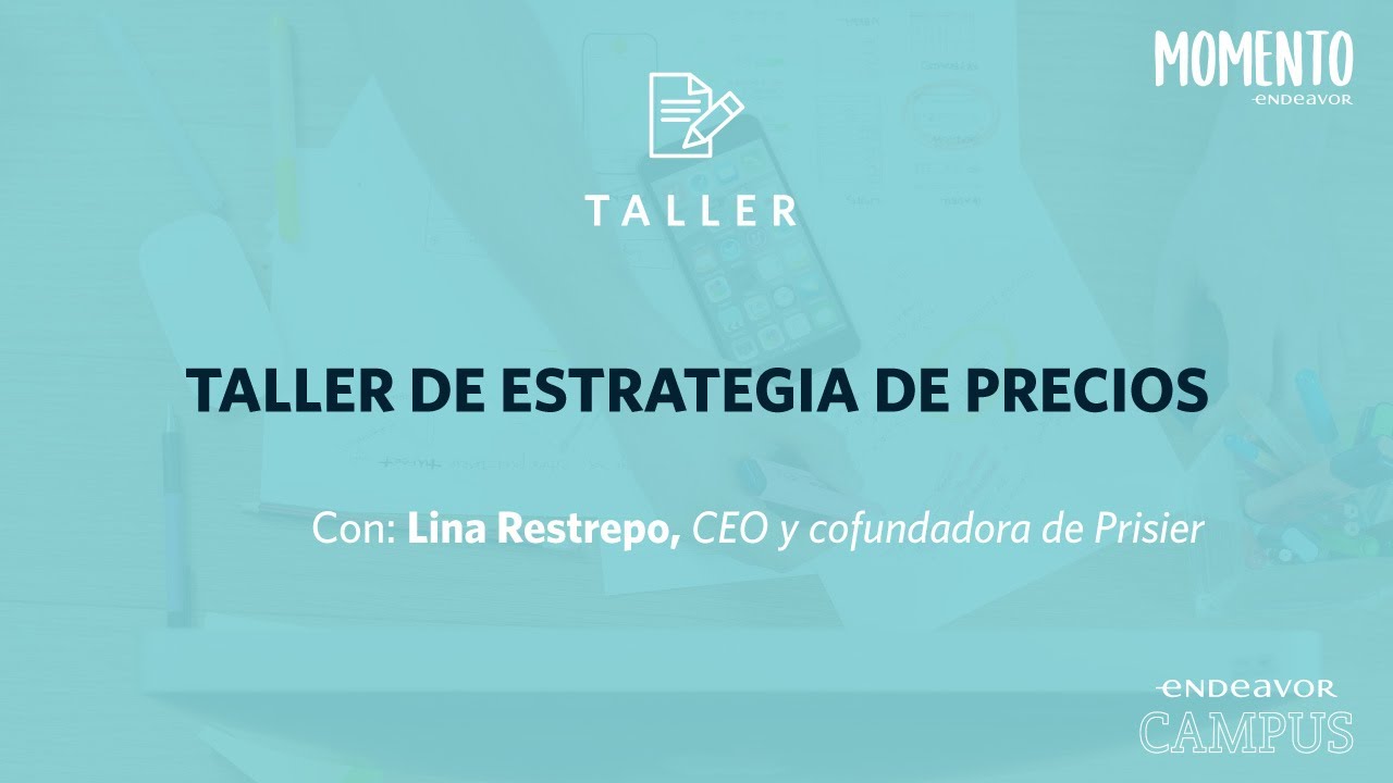 Taller de estrategia de precios