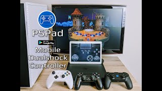 PSPad: Control your PS5/ PS4 with your smartphone/ Free mobile Dualshock controller screenshot 1