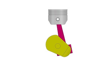 Piston motion without offset