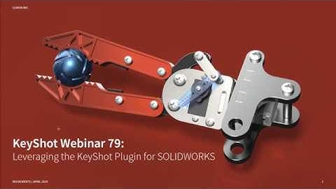 Webinar Replay: Leveraging the KeyShot Plugin for SolidWorks