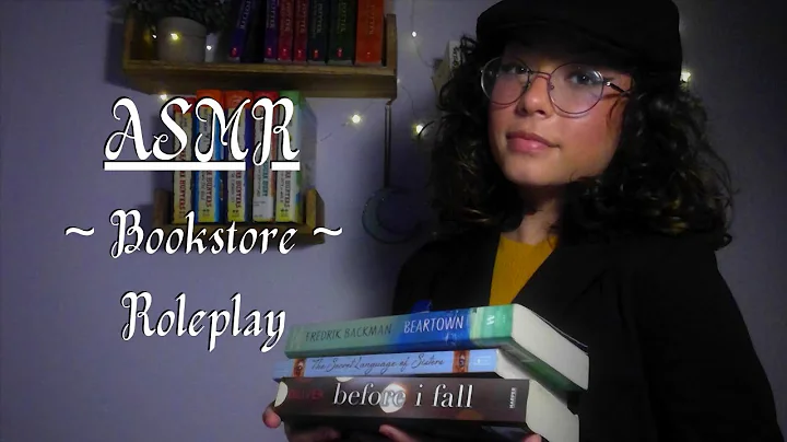 ASMR - Bookstore Roleplay - Soft Whispering and Page Turning
