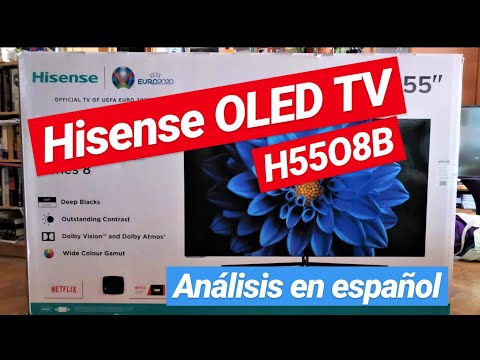 HISENSE H55O8B OLED HDR | ANÁLISIS EN ESPAÑOL