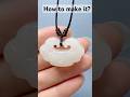 How to make it?#shorts #shortsfeed #diy #craft #diycrafts #handmade #howto #pendant #fashion #knot