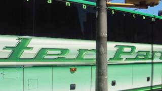 Peter Pan Bus at Dyer Avenue and Port Authority Entrance Ramp