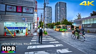 Tokyo Kiyosumi-shirakawa to Skytree, Day to Night Walk • 4K 60fps HDR
