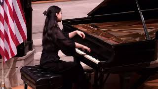 Xv Chopin International Piano Competition, Hartford, Ct-Victoria Zeng, Canada Ii Prize
