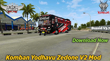 Zedone non bc V2 Mod🥰😍|Two Varients|Download Now|Bussid V3.7#bussidmods#kombanyodhavu