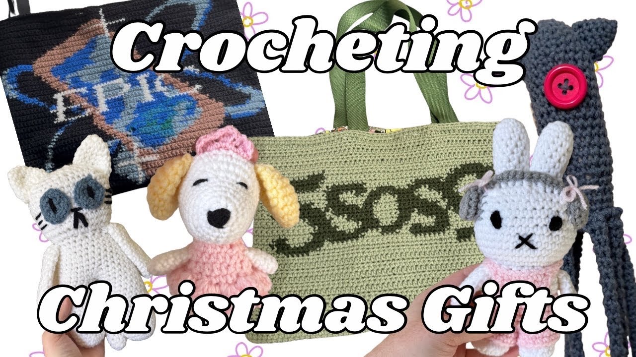 craftmas: crocheting all my christmas gifts 