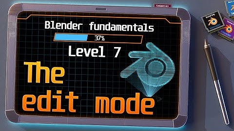 Blender 4.3 Fundamentals: Edit Mode and Proportional Editing [EN]