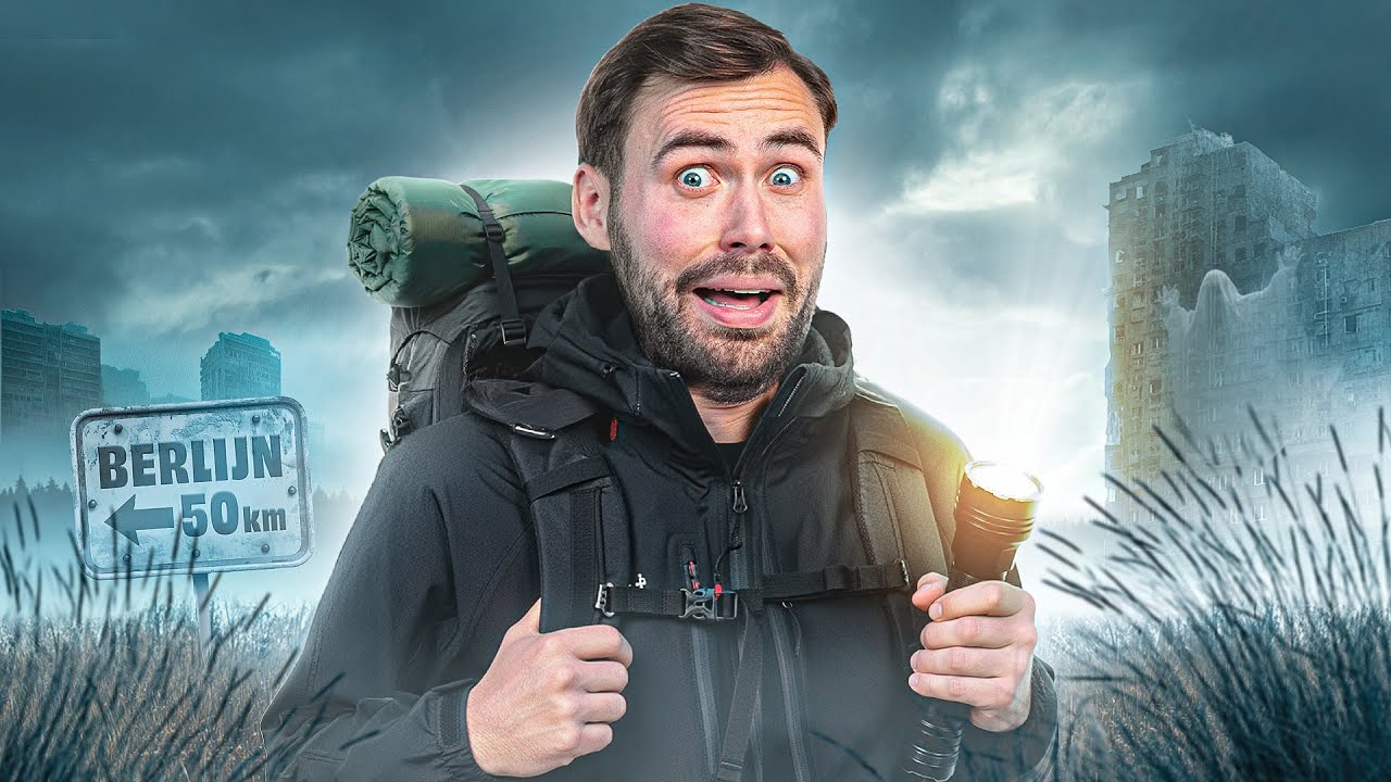 BANKZITTERS OVERNACHTEN IN EEN VERLATEN STAD