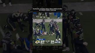 Seahawks attacked deep while the Rams kept hitting back even harder all night
