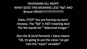 C Programming Tutorial - Part 3 Variables (Using integers)