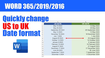 How to change US/UK date formats quickly in Word (and Excel)
