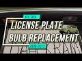 How to Replace Kia Soul License Plate / Tag Lights - 2009, 2010, 2011, 2012, 2013