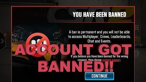 MY ACCOUNT GOT BANNED!! PART 1 | CSR RACING 2