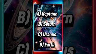 Impossible Space Quiz 99% people 3 out of 3 correct answers
