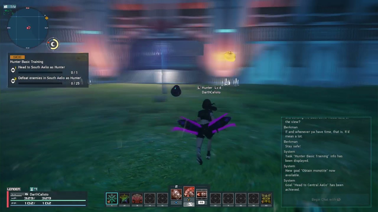 PSO2 New Genesis movement and combat gameplay - YouTube