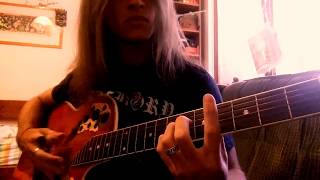 Bathory - Blood and Iron - Intro Guitar Cover