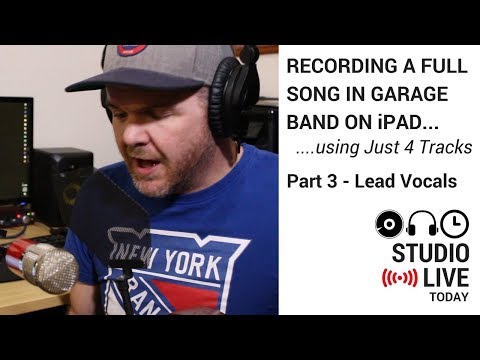 Record Quality Lead Vocals in GarageBand on iPad (iOS - iPhone/iPad)