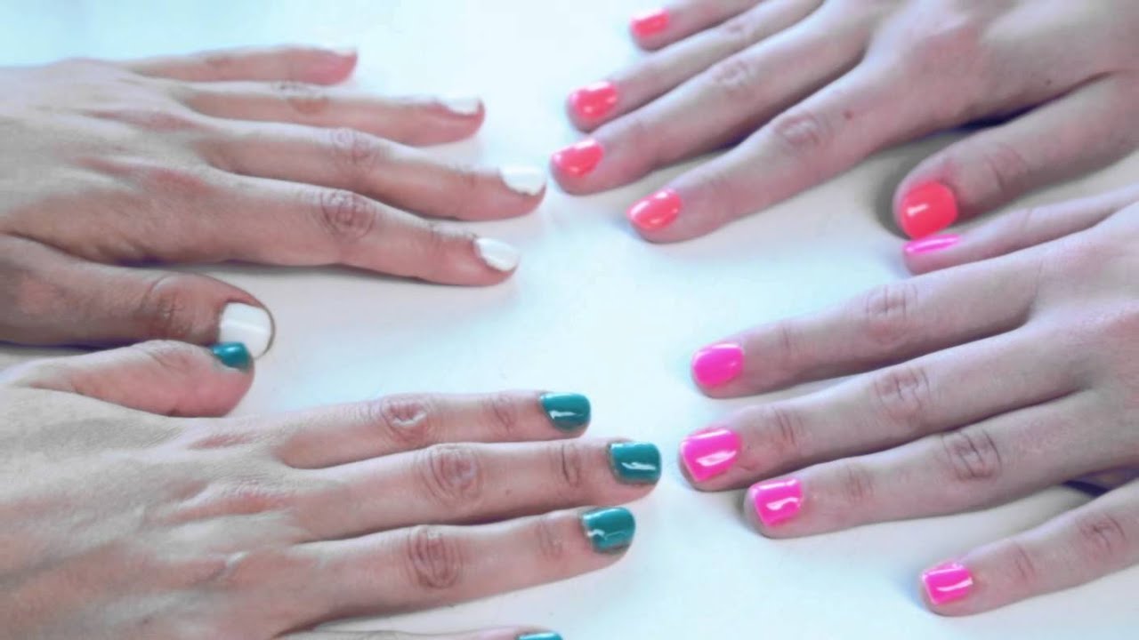 New shades gel nails that cure in sun YouTube