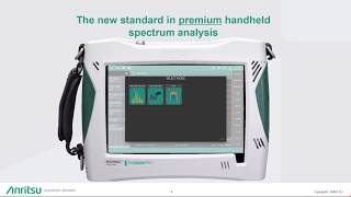 New Field Master Pro MS2090A Handheld Spectrum Analyzer GUI Interface Net Worth