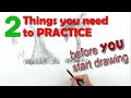 Starting to Draw? Two Amazing Things to Practice before you Start Drawing - PART 2