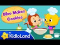 Bibo Makes Cookies | Kids Show | Funny Cartoon for Kids | Cooking Games | KidloLand Children Cartoon