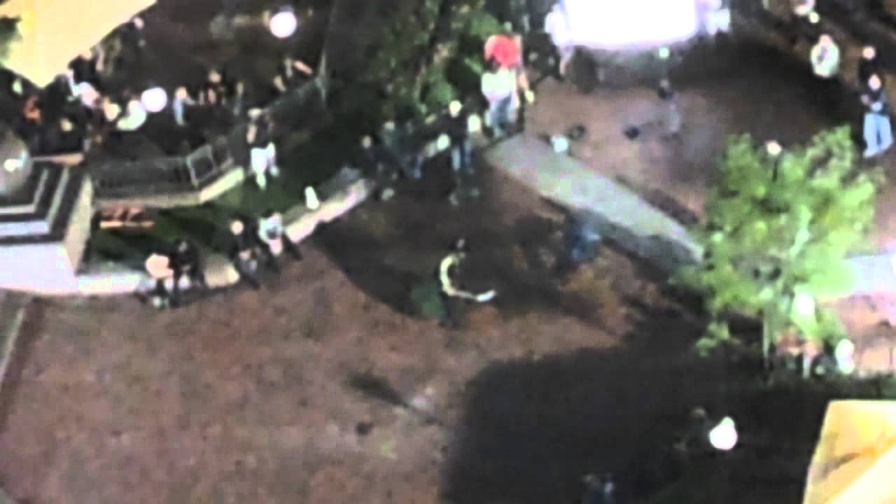 Avengers: 8/25 Filming 03 Loki vs Captain America Public Square (Tower City) Cleveland