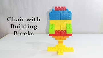 DIY Making Chair with Building Blocks | Building Blocks for Kids | Blocks Toys