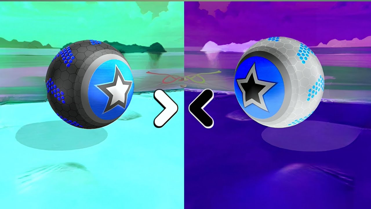 ⚽⚽ Going Ball 🆚 Reverse Ball 🏀 New Update Walkthrough 😱 Speed fun Gameplay ( part : 204 )