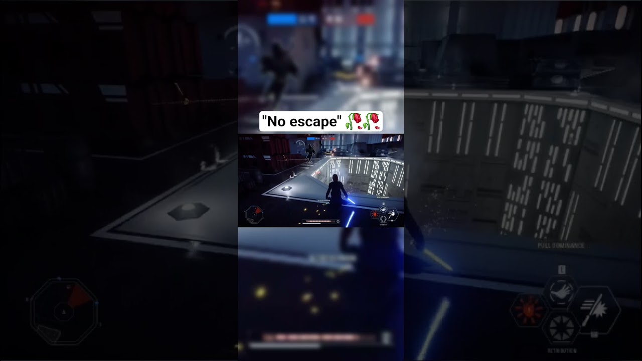 Why Vader fall like that 😭 