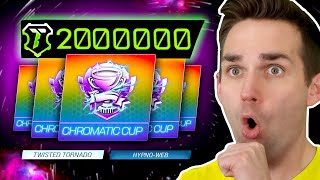 THE *BIGGEST* CHROMATIC CUP OPENING EVER! 'LUCKY' (2 Million Rocket League Tourney Credits)