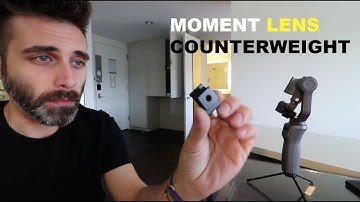 The LEGIT DIY - MOMENT Lens + DJI Osmo 2 Counterweight (It doesn