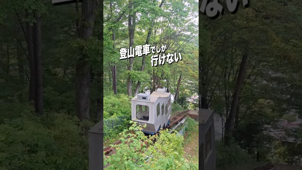 登山電車でしか行けないサウナと温泉！「Sauna Space TOJIBA 湯治場」 #shorts