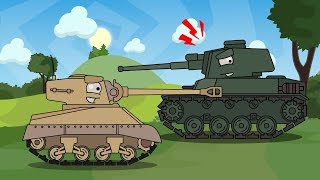 Мультики про танки - Огонь по своим screenshot 1