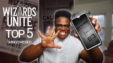 Harry Potter: Wizards Unite | Game Intro Trailer - 5 Things Missed