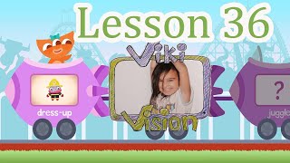 Endless Learning Academy, Lesson 36 - Explaining Words: DRESS-UP, TRAIN, JUGGLE, DRIVE, PLAYGROUND