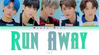 RUN AWAY (9와 4분의 3 승강장에서 너를 기다려) - TXT (투모로우바이투게더) [Color Coded Lyrics/가사 HAN|ROM|SUB INDO]