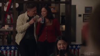 The Rookie 08x13 - Rodge (Zander Hawley) sings "What We're Here For" at Wesley's party