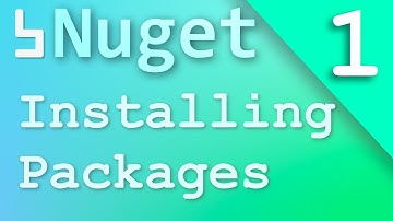 BNuget Tutorials: Part 1, Adding Packages