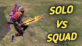 SOLO VS SQUAD || TEAM UP CHALLENGE  !!!!